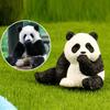 Cartoon Cute Panda Car Decoration Realistic Miniatures Figures Creative Desktop Home Decoration Accessories Gifts