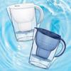 3.5L Water Filter Pitcher Reduce Limescale and Impurities Activate Carbon Water Filter for Clean Tasting Drinking Water