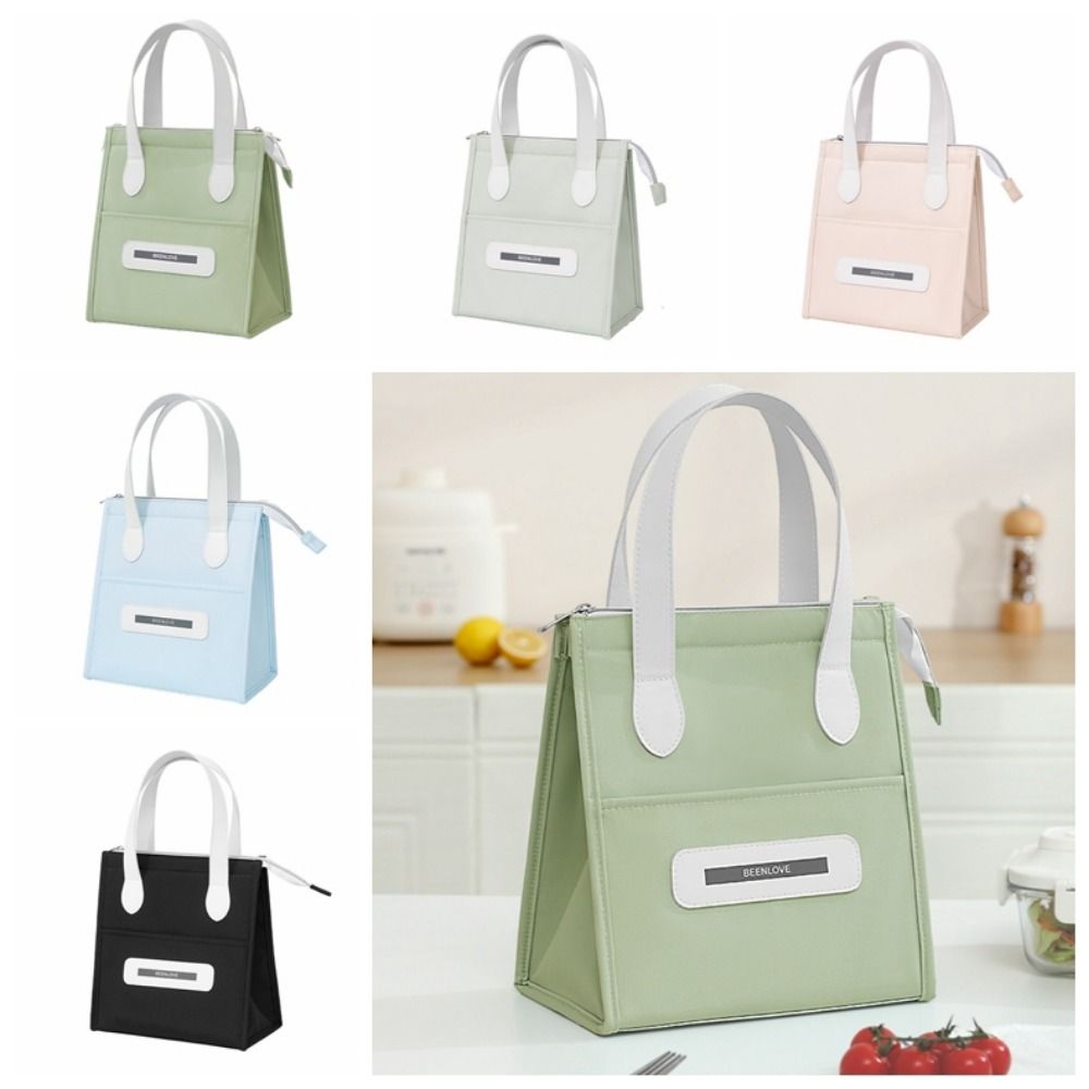 Portable Insulated Tote Bag Handheld Thermal Lunch Pouch Food Box Handbag  Camping  Accessories