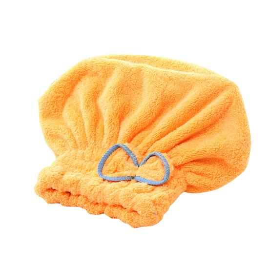 Women's Coral Fleece Quick Dry Hair Cap Tool Drying Hat Bathing Towel Bath