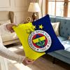 Turkey FFenerbahceSE Pillow Case Ultra Soft Skin Friendly Fabric Cloud Like Comfort  Concealed Zipper