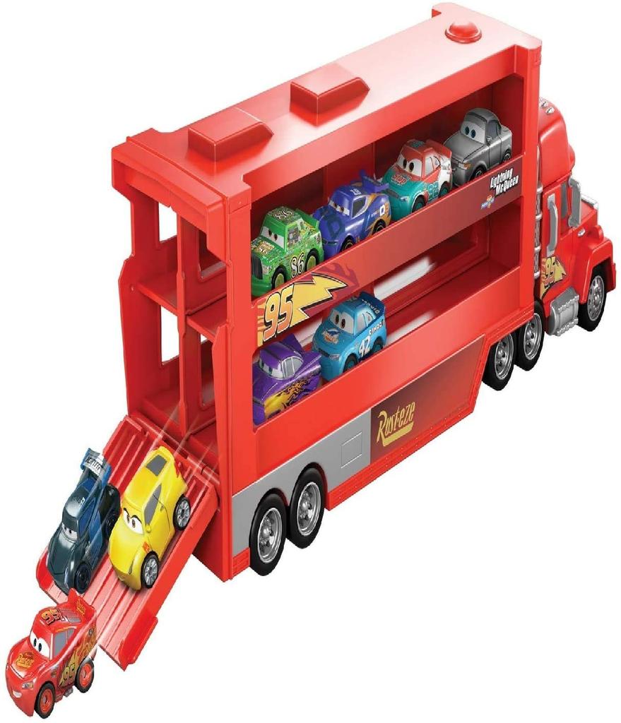 Hikyskin Disney Pixar Cars Mack Mini Racers Hauler (Unisex) - Cars 3 / Disney Crossroads Mattel Mini Racers Diecast Model Car [Parallel Import]
