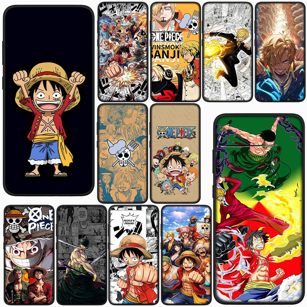 Cover for Apple iPhone 16 15 14 11 Pro Max 6 7 8 Plus + SE2 SE3 SE 2022 2020 8+ Phone Case Luffy One Pieces Roronoa Zoro Sanji