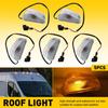 5 шт. Комплект передних габаритных огней на крышу кабины с прозрачными рассеивателями и янтарными галогеновыми лампами для 2014-23 RAM ProMaster