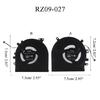 Радиаторы охлаждения ЦП и ГП для Spirit Blade 15 GTX 1060 RZ09-0270 RZ09-027