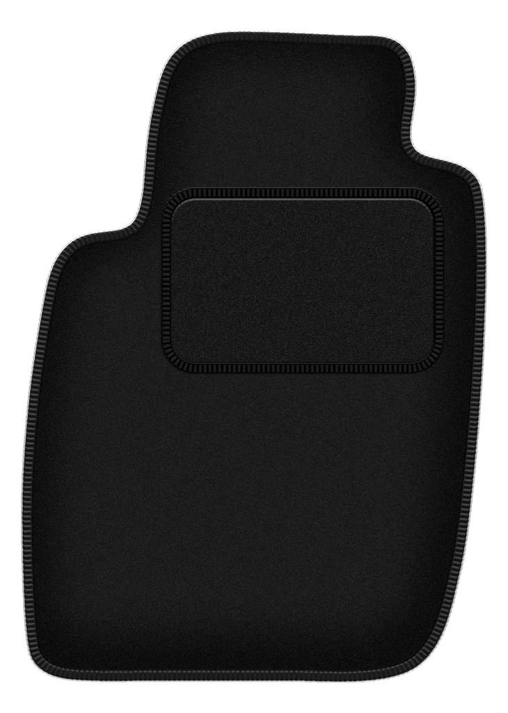 Driver's mat black for: Toyota Starlet P9 hatchback (1996-1999)