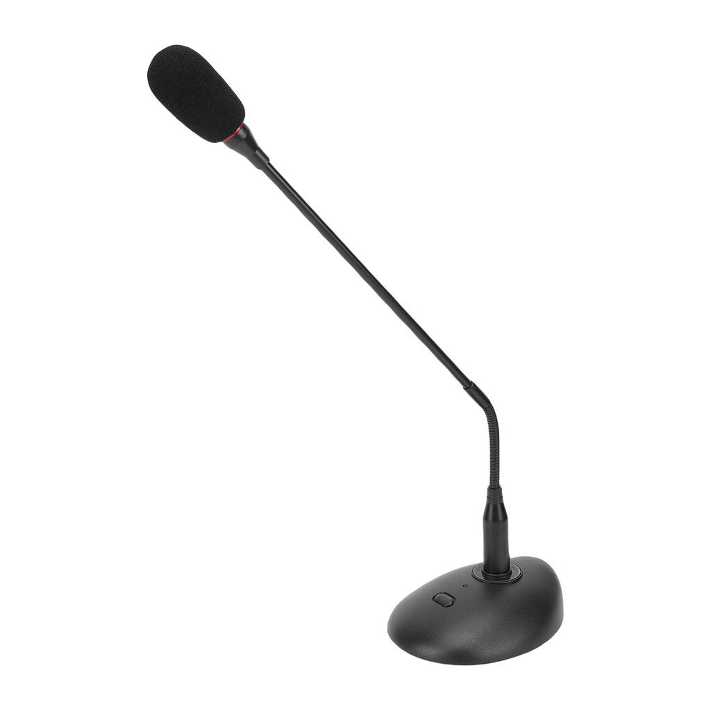 Проводной конференц-микрофон Гибкий гусиная шея Кардиоидный конденсаторный микрофон с базой Стандартный 3-контактный штекер XLR