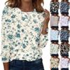 Рубашки с длинным рукавом для женщин, милые футболки с графическим принтом, блузки, повседневные базовые топы больших размеров, пуловеры