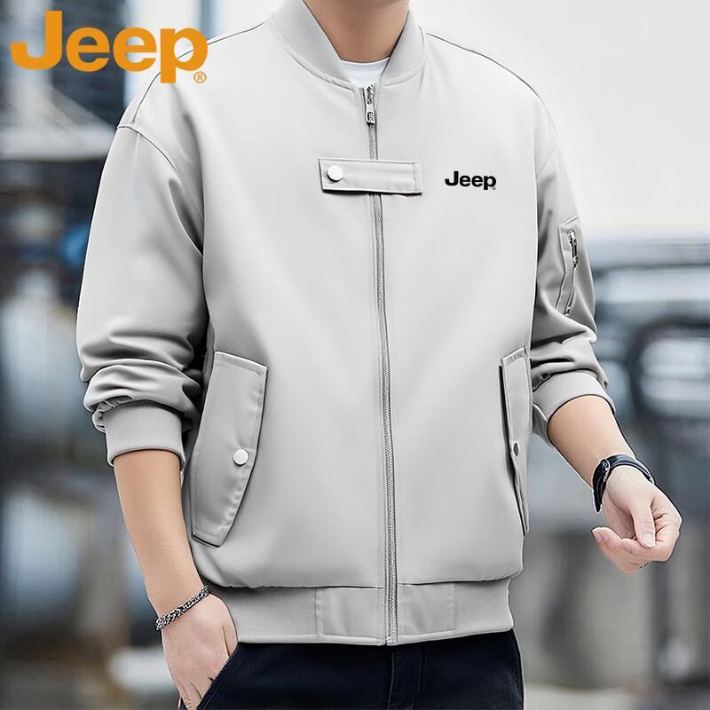 Jeep Мужская повседневная бейсбольная куртка