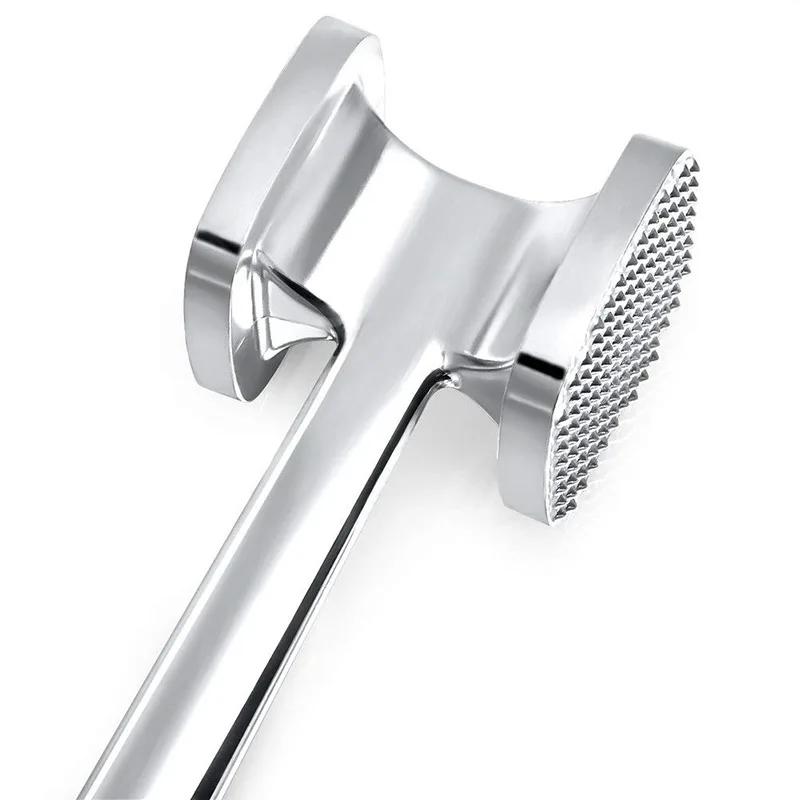 Большой молоток для отбивания мяса, ручной молоток для отбивания мяса курицы, стейка, свинины и телятины, нескользящая ручка для отбивания