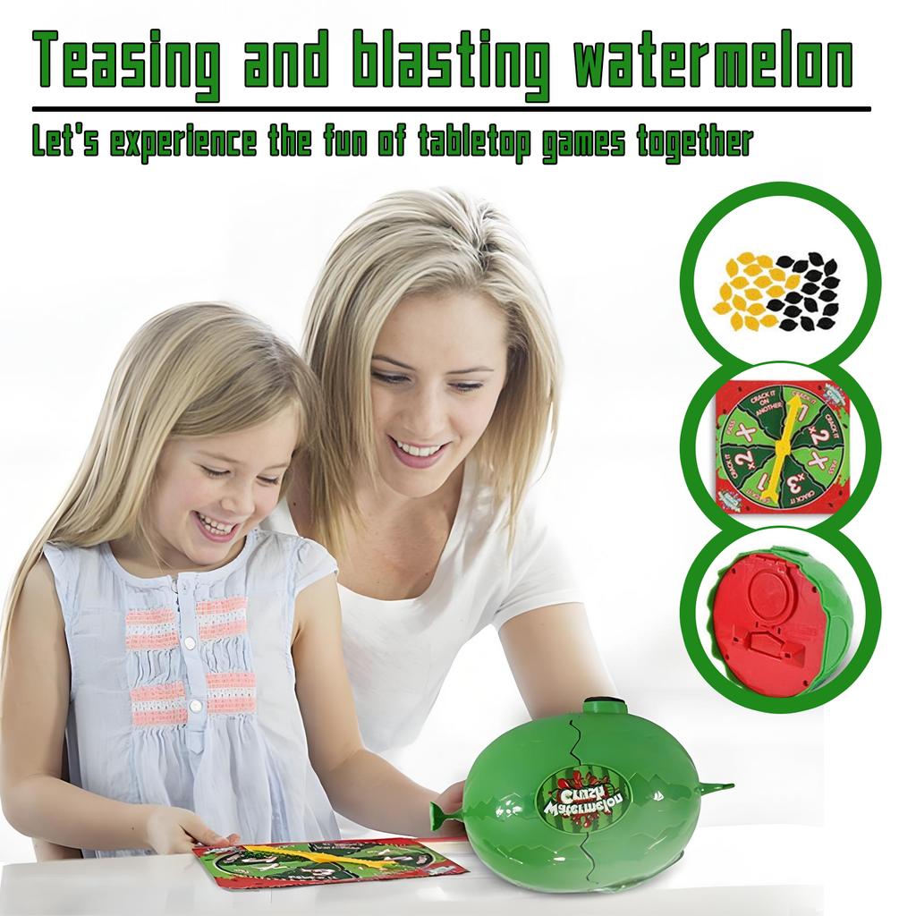 Watermelon Game, Dont Crack The Watermelon Game, Board Game Toys Surprise Joke Trick Prank Toys Trick Joke
