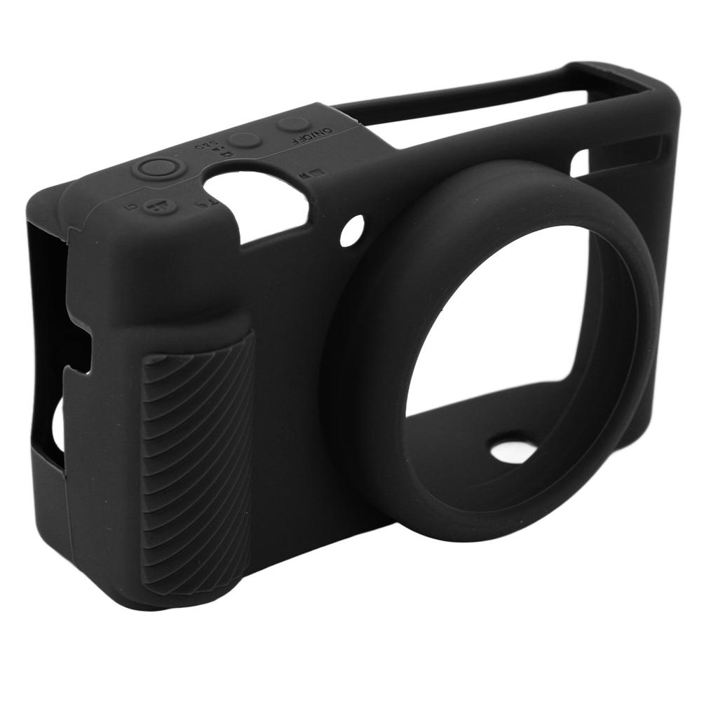Camera Silicone Protective Case for ZV1F ZV1M2 Anti Scratch Slim Fit Soft Camera Sleeve Black