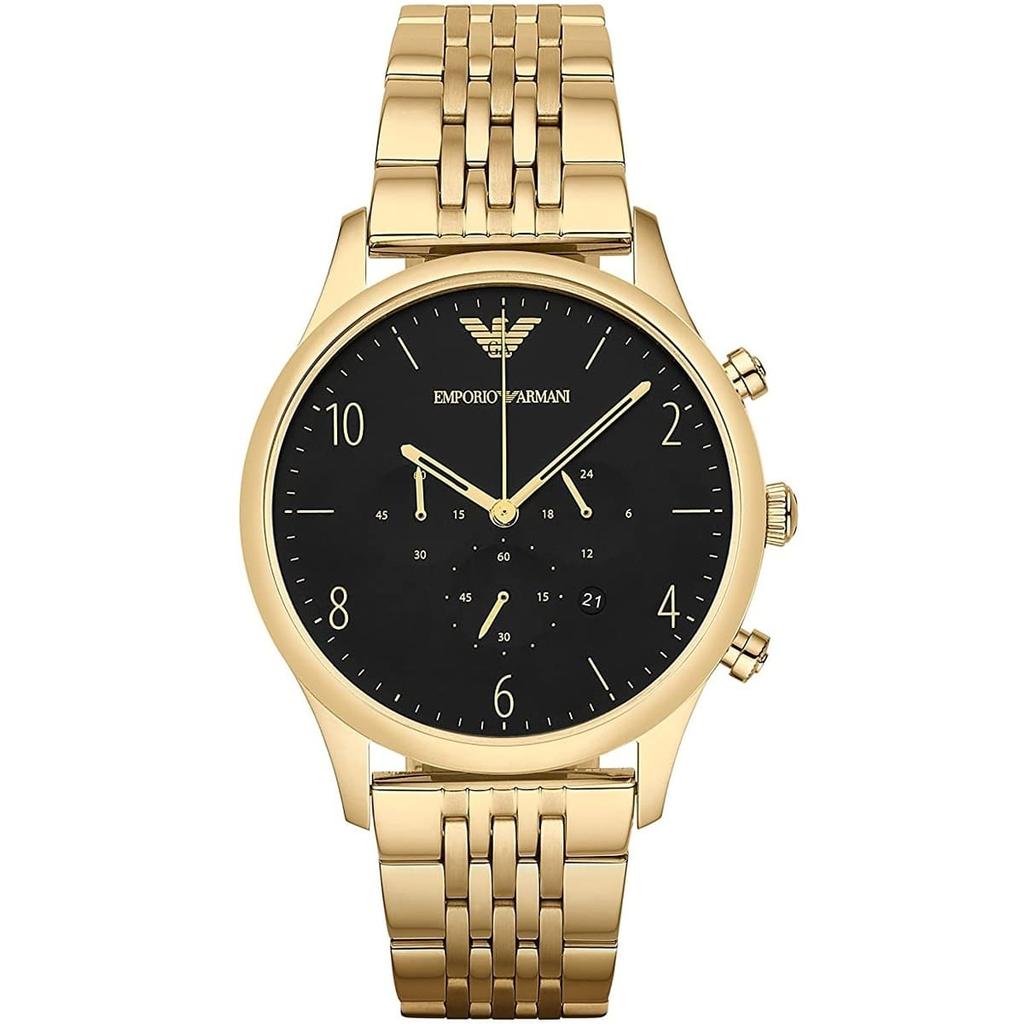 Emporio Armani AR1893 Beta мужские золотые часы-хронограф