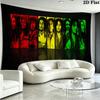 Bob Marley Wall Tapestry Aesthetic Wall Hanging Printed Fabric Blanket Decorative Tapestries for Bedroom Living Room Home Decor
