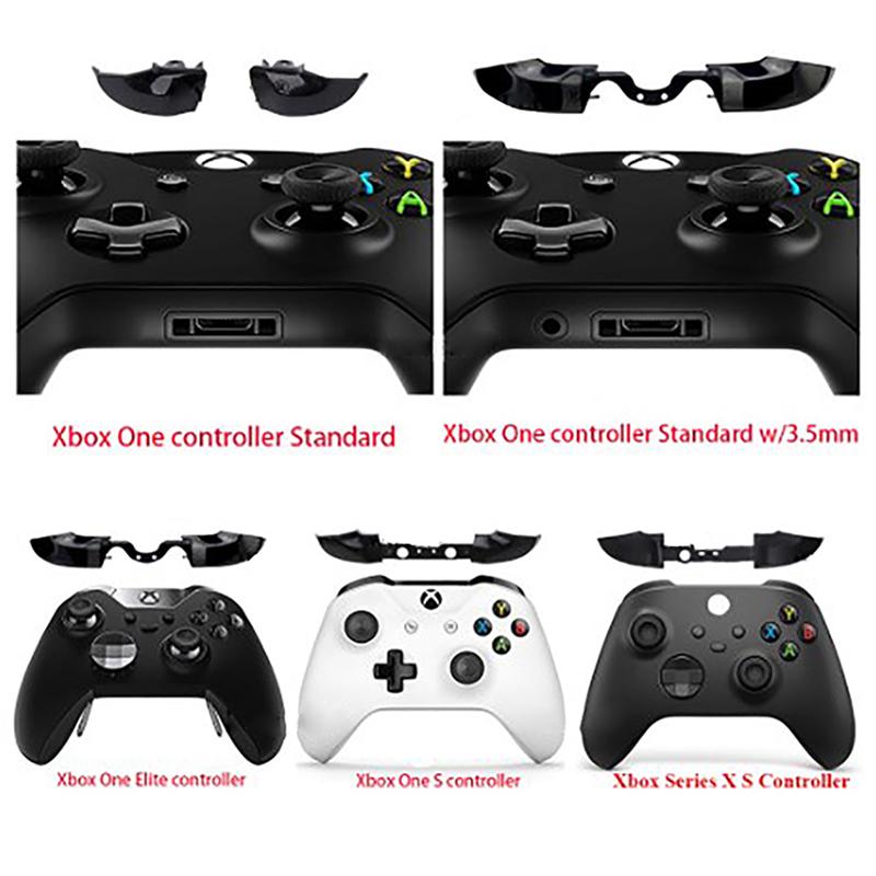 Комплект кнопок-триггеров бампера Rb Lb для контроллера Xbox One Series S X Slim Elite Запасные кнопки Аксессуары
