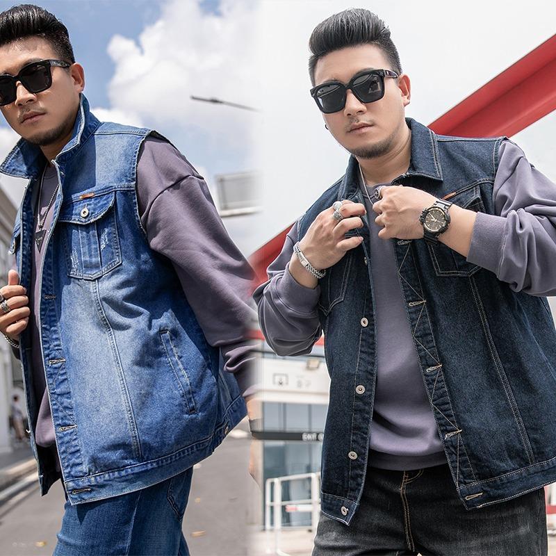 Винтажная мужская джинсовая куртка без рукавов, джинсовая куртка в западном стиле, жилет Tucker