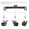 Universal Car Rear View Camera License Plate Bracket Kit Holder For Backup Camera Reverse Camera