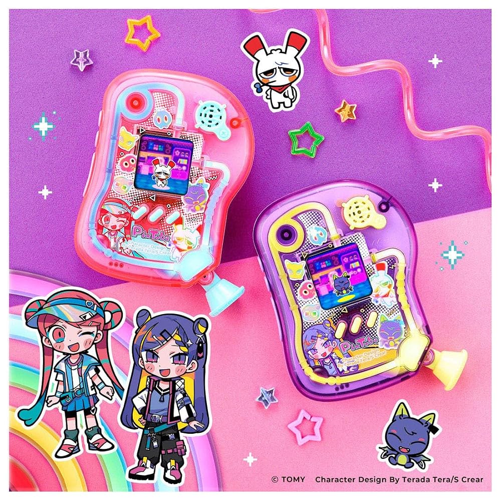 TAKARA TOMY PixTube Прозрачный фиолетовый