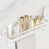 1 шт. акриловая полка для ванной комнаты, простая стойка для хранения ванной комнаты без перфорации, подвесная полка для хранения полотенец для косметической раковины, поднос для ванной комнаты