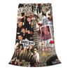 Музыкальные пледы Backstreet Boys Фланелевые пледы для дома, дивана Портативные легкие покрывала