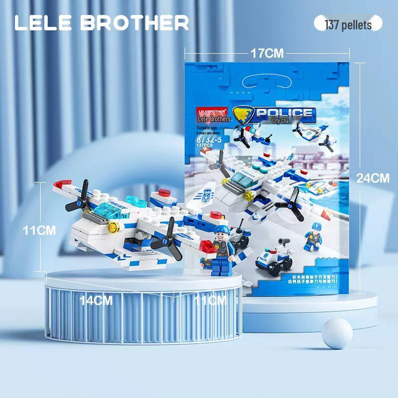 Совместимые с Lego маленькие строительные блоки: Образовательный военный набор «Танк и замок» для мальчиков и девочек