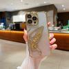 Glitter Butterfly Color Mobile Cell Phone Carrying Cases Tpu Protective Phone Cover for iphone 16 15 14 13 12 11 Pro Max
