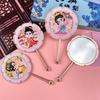Cartoon Metal Cosmetic Mirror Chinese Style Pocket Mirror Retro Handheld Makeup Mirror  Travel
