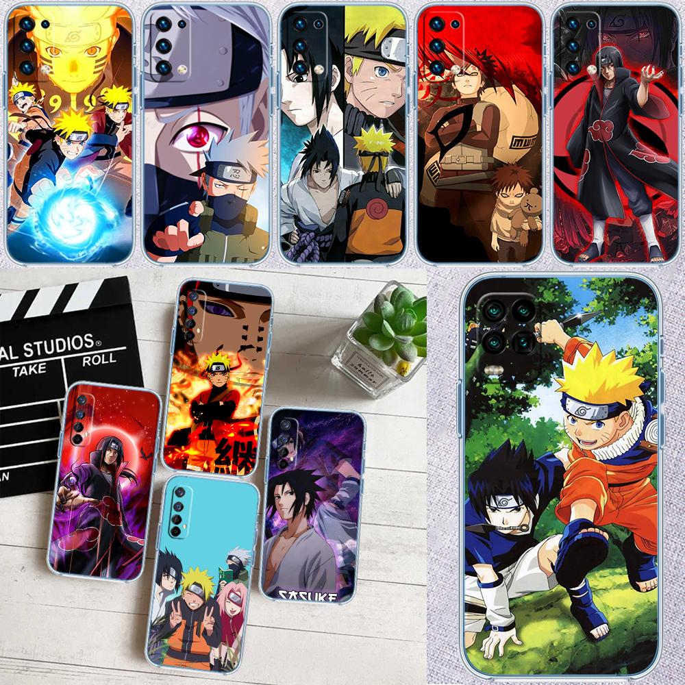 TR4 Anime Naruto Transparent Phone Case for Motorola Moto Edge 20 30 40 50 S30 Fusion Ultra Pro Neo Lite + G200 G23
