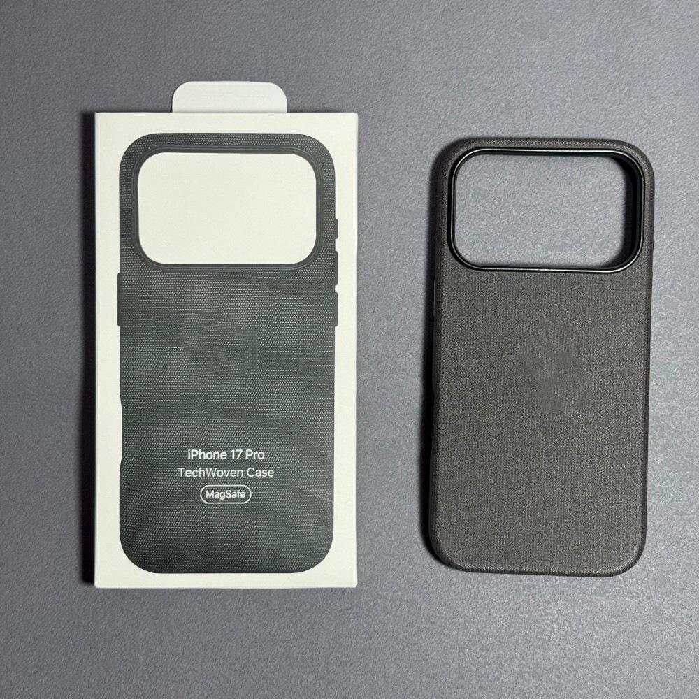 Tech Woven Texture Magnetic Case for iPhone 17 Pro Max - Full Coverage Drop Protection