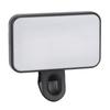 Portable Selfie Light Video Conference Lighting with Clamp Rechargeable 3 Light Modes for Vlog Makeup