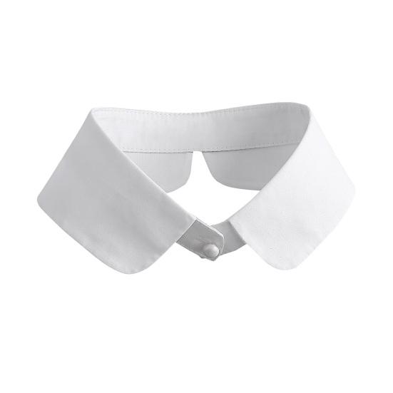 Женский съемный фальшивый воротник и манжеты Белый воротник рубашки Манжеты на рукава для офиса Деловых Формальных случаев