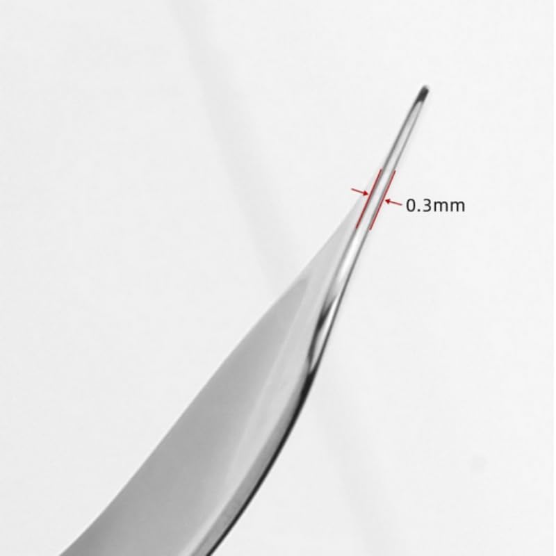 2 Pieces Stainless Steel Acne Nose Pore Cleaning Metal Pore Facial Massage Beauty Blackhead Cleaning Ideal for Women Spatula, Tool, Extractor, Tool,