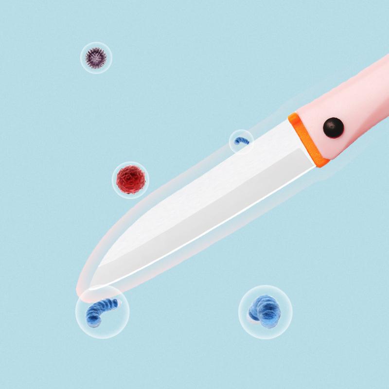 Портативный мини складной нож керамический нож для чистки фруктов портативный милый портативный нож для нарезки кухонные принадлежности инструменты
