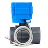 U.S. Solid Electric Ball Valve 9-36V AC/DC Electric Ball Valve, 2-Wire Automatic Return, Two