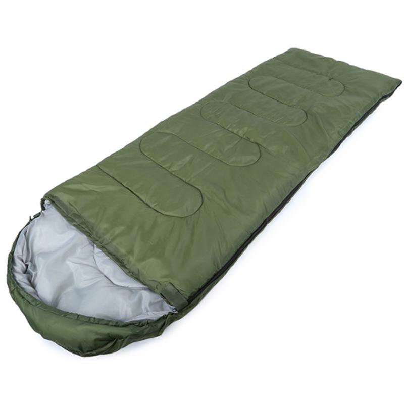 Bag Sleeping Outdoor New Thermal Envelope Hooded Travel Camping Keep Warm Sleeping Bags Lazy Bag