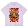 230 Gsm 100% Cotton Chainsaw Man V8 Pochita Print Unisex Heavy Cotton T Shirt