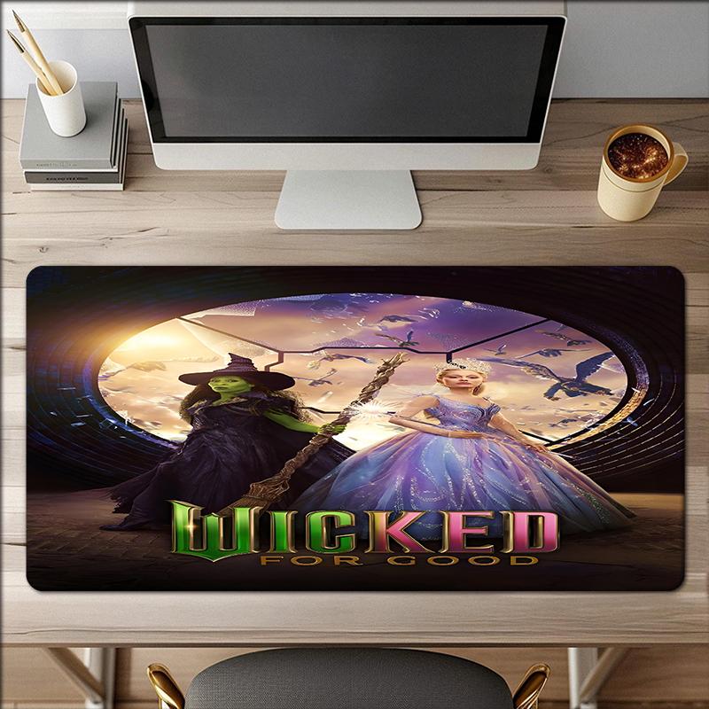 Wicked Theme Mouse Pad, Non Slip Rubber Base, Multifunctional Office & Home Decor, Perfect for Workspace Personalization.