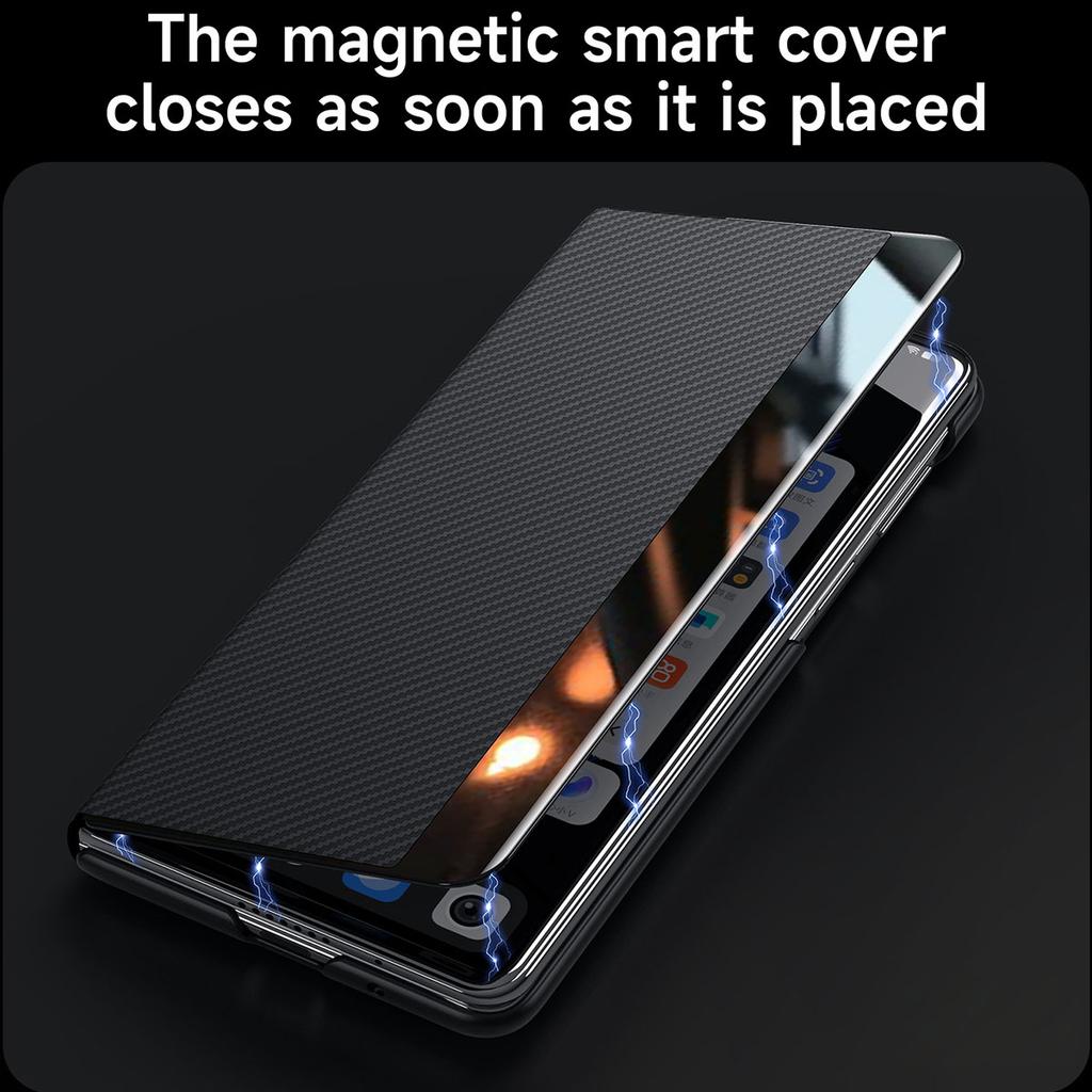 SULADA For Samsung Galaxy Z Fold4 5G Case Card Holder Leather Phone Cover