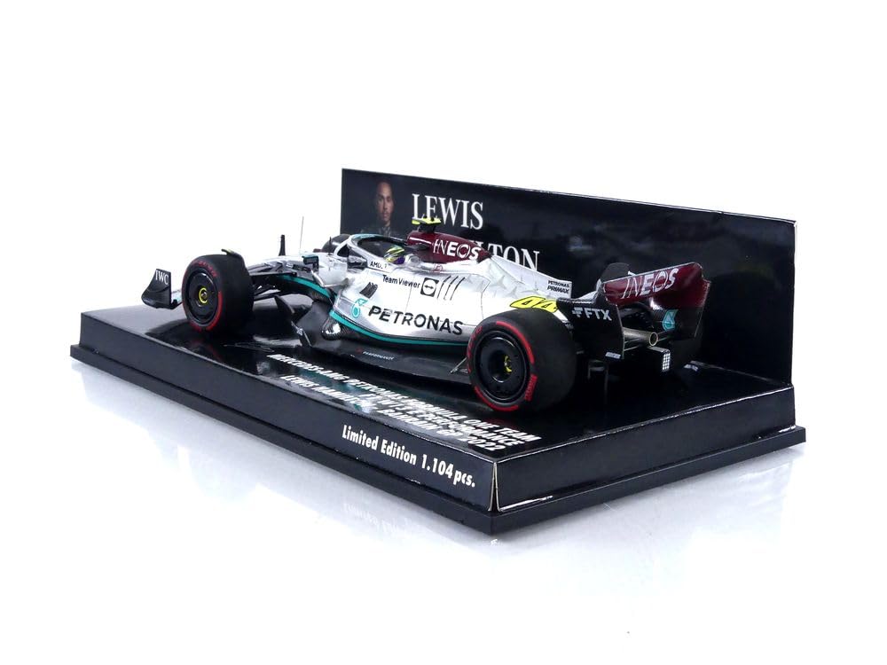 Minichamps Petronas W13 Hamilton Bahrain GP 2022 Finished Product 1/43 M-AMG