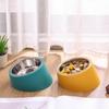 Large Capacity Dog Feeder Anti Rollover Pet Bowl New Food Bowl