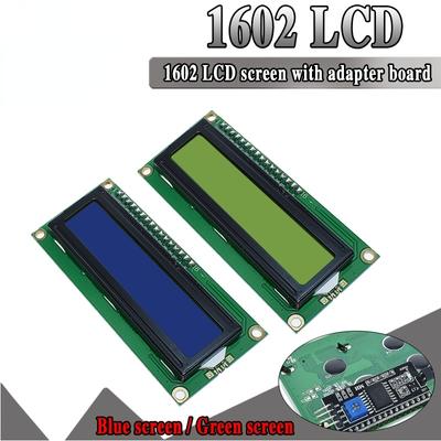 LCD1602 ЖК-модуль Синий экран IIC/I2C 1602 для Arduino 1602 LCD UNO r3 mega2560 Зеленый экран