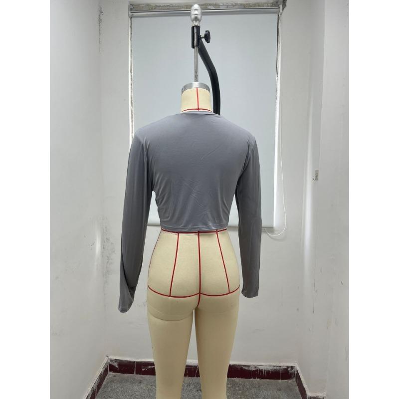 Осенне-зимнее женское облегающее платье Spice Girls с круглым вырезом и ультракоротким длинным рукавом