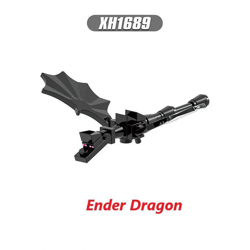 Puffer Alpaca Minecraft Lava Monster Moo Flower Skull Horse Building Blocks Toys