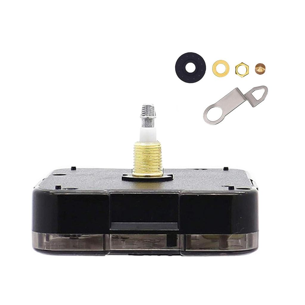 Механизм часов с высоким крутящим моментом для ремонта настенных часов, комплекты для замены тихого часового мотора на батарейках