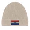 Bonnet Drapeau Paraguay En Beige