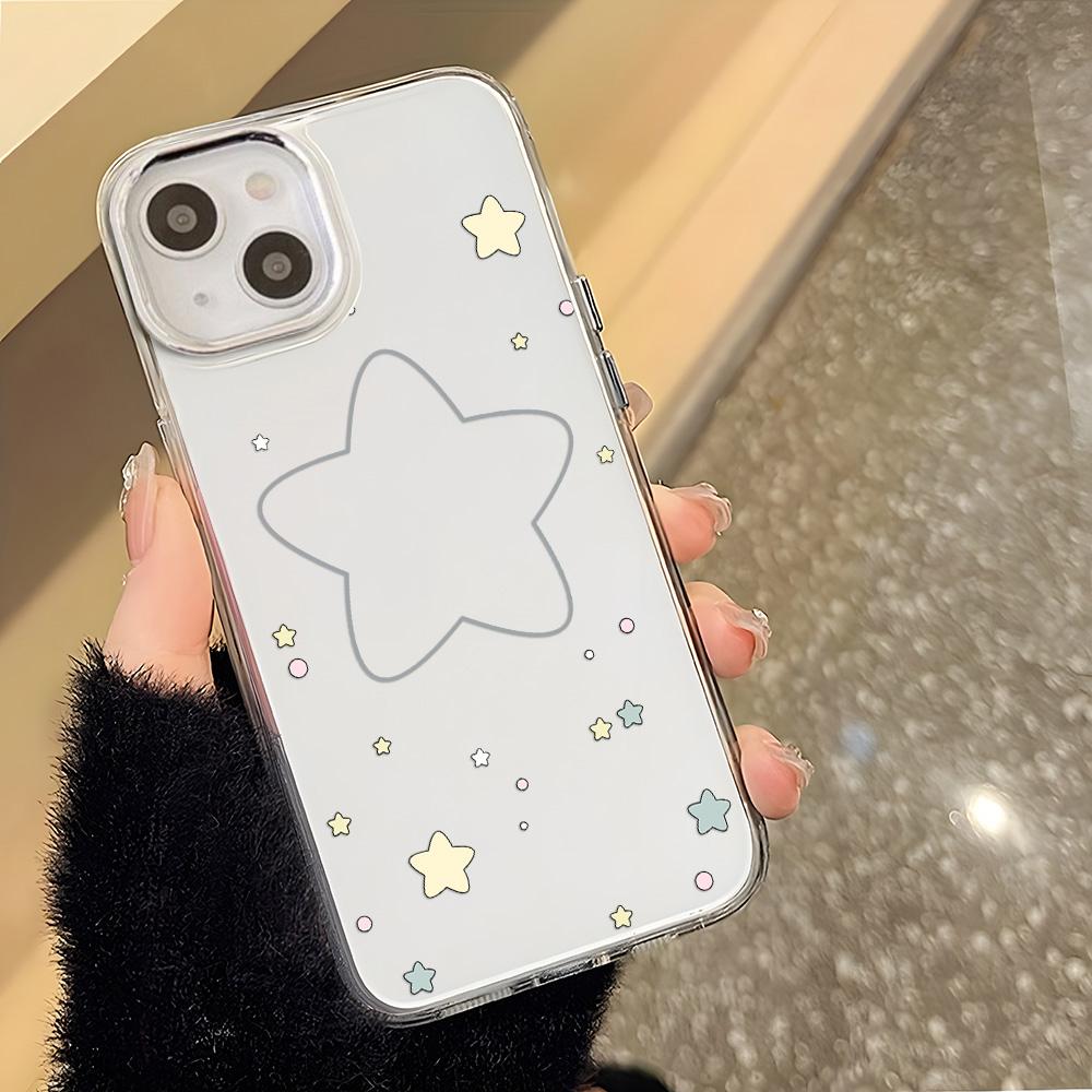 Прозрачный чехол для телефона для iPhone 11 12 13 iPhone 13 14 15 Pro 15 16 Pro Max Samsung A15 A16 A25 A26 A55 A56 S25 S24 S22 S23 Ultra S25 Edge