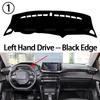 Dashboard Cover Board Anti-Slip Mat Protect Pad Car Sunshade Carpet Rug For Peugeot 2008 E-2008 208 E208 GT 2019-2022