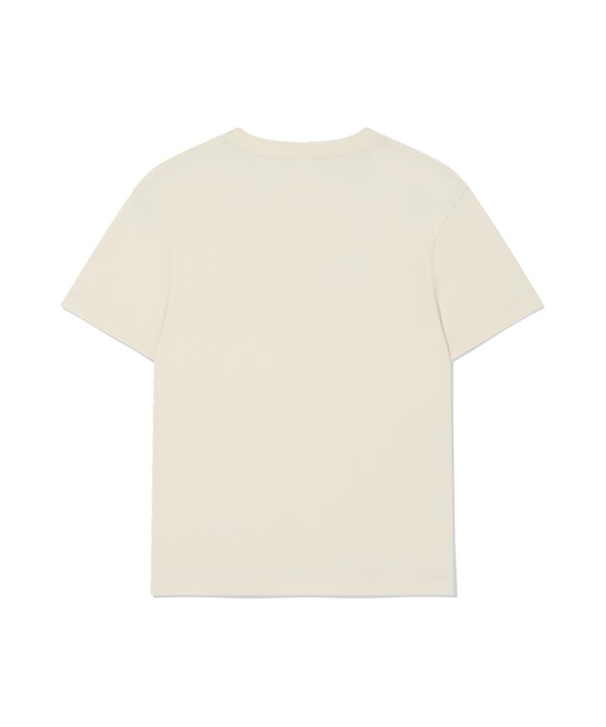 COVERNAT WOMAN Soleil Graphic T-Shirt Ivory