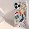 Летний розовый чехол со звездами и цветами для Samsung Galaxy A56 A36 A26 A73 A72 A55 A54 A53 A52 A34 A33 A32 A23 A14 4G 5G