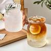 Coffee Cup Curled Latte Cups Household Glass Drinkware Juice Milk Simple Mug Transparent Water Bottles Glassware Cups Coffeeware